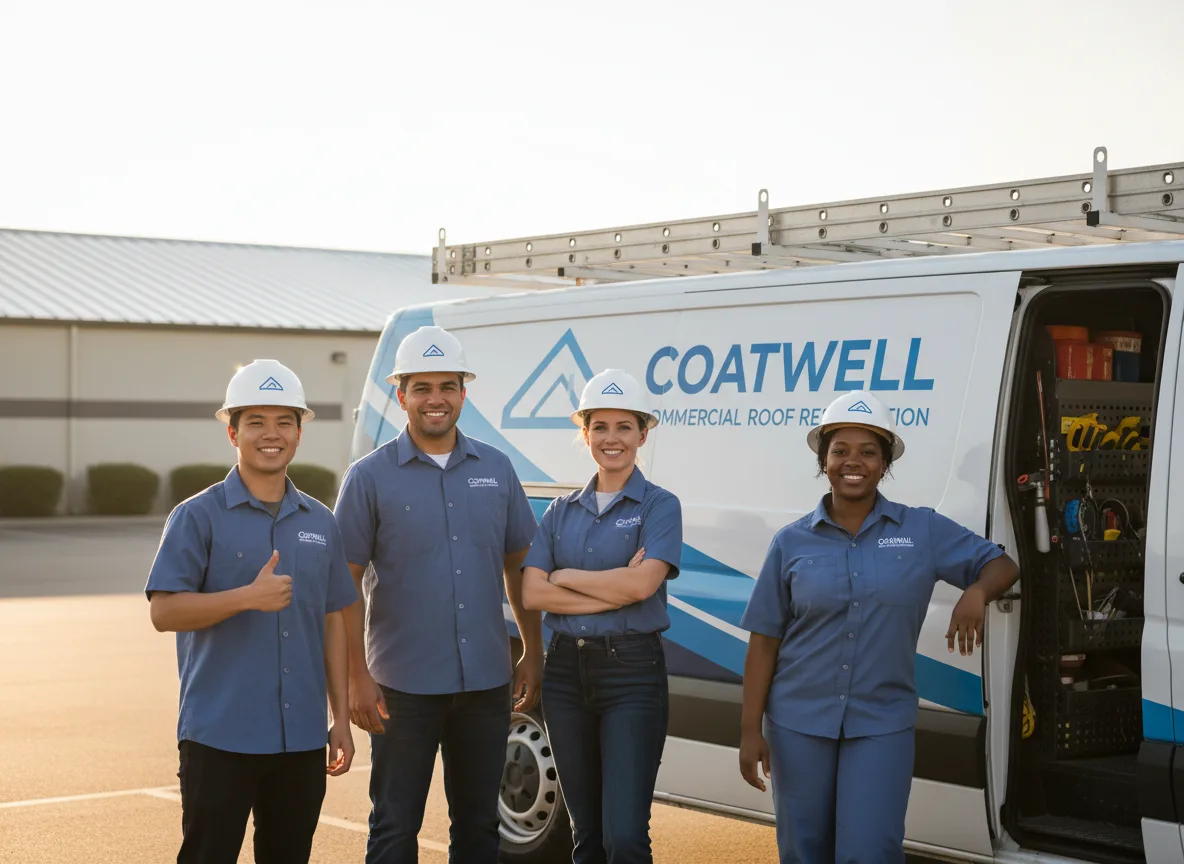 Commercial roof coating company in Vincent, KY